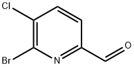 6-BroMo-5-chloropicolinaldehyde Struktur