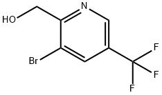 (3-broMo-5-(trifluoroMethyl)pyridin-2-yl)Methanol Struktur