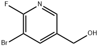 (5-broMo-6-fluoropyridin-3-yl)Methanol Struktur