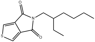 5-(2-Ethylhexyl)-4H-thieno[3,4-c]pyrrole-4,6(5H)-dione Struktur