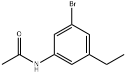 N-(3-BroMo-5-ethylphenyl)acetaMide Struktur