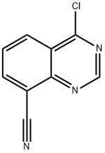 4-Chloroquinazoline-8-carbonitrile Struktur