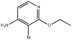 3-broMo-2-ethoxypyridin-4-aMine Struktur