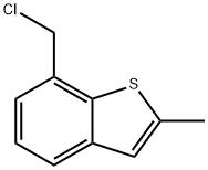 7-(ChloroMethyl)-2-Methylbenzo[b]thiophene Struktur