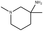 1,3-DiMethylpiperidin-3-aMine Struktur