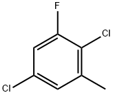 2,5-Dichloro-3-fluorotoluene Struktur