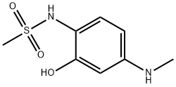 N-(2-hydroxy-4-(MethylaMino)phenyl)MethanesulfonaMide Struktur