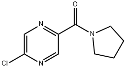 (5-Chloropyrazin-2-yl)(pyrrolidin-1-yl)Methanone Struktur