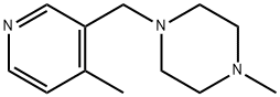 1-甲基-4-((4-甲基吡啶-3-基)甲基)哌嗪, 1245649-63-1, 結(jié)構(gòu)式