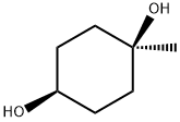 1,4-Cyclohexanediol, 1-Methyl-, cis- Structure