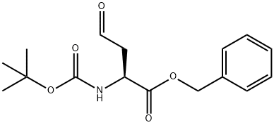 Butanoicacid, 2-[[(1,1-diMethylethoxy)carbonyl]aMino]-4-oxo-, phenylMethyl ester, (2S)- Struktur