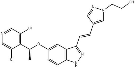 LY 2874455 Struktur