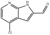 4-Chloro-7-azaindole-2-carbaldehyde Struktur