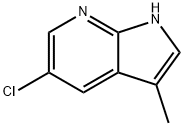 5-Chloro-3-Methyl-7-azaindole Struktur