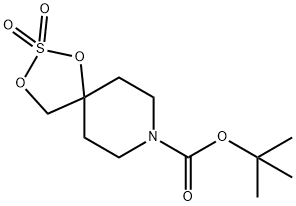 8-Boc-2,2-dioxo-1,3-dioxa-2-thia-8-azaspiro[4.5]decane Structure