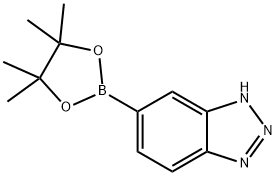 1H-Benzo[d][1,2,3]triazol-5-ylboronic acid pinacol ester Struktur