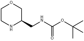 (R)-tert-Butyl (Morpholin-3-ylMethyl)carbaMate Struktur