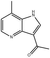 3-Acetyl-7-Methyl-4-azaindole Struktur