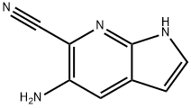 5-AMino-6-cyano-7-azaindole Struktur