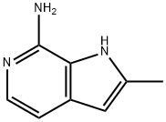 7-AMino-2-Methyl-6-azaindole Struktur