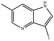 3-Iodo-6-Methyl-4-azaindole Struktur