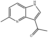 3-Acetyl-5-Methyl-4-azaindole Struktur