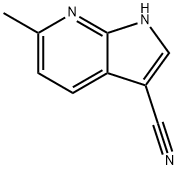 3-Cyano-6-Methyl-7-azaindole Struktur