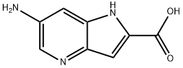 6-AMino-4-azaindole-2-carboxylic acid Struktur