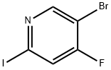 5-BroMo-4-fluoro-2-iodopyridine Struktur