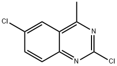 2,6-Dichloro-4-methylquinazoline Struktur