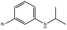 N-Isopropyl-3-broMoaniline Struktur