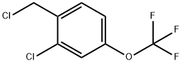 2-Chloro-4-(trifluoroMethoxy)benzyl chloride Struktur