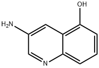 3-aMinoquinolin-5-ol Struktur