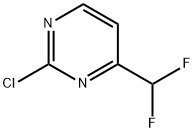 2-CHLORO-4-(DIFLUOROMETHYL)PYRIMIDINE Struktur