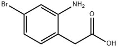 (2-AMino-4-broMophenyl)acetic acid Struktur