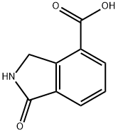 1-Oxoisoindoline-4-carboxylic acid Struktur