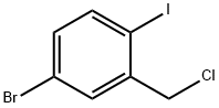 2-Iodo-5-BroMobenzyl chloride Struktur