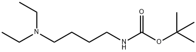 tert-butyl 4-(diethylaMino)butylcarbaMate Struktur