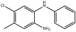 5-Chloro-4-Methyl-N1-phenylbenzene-1,2-diaMine Struktur