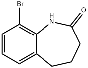 9-BroMo-4,5-dihydro-1H-benzo[b]azepin-2(3H)-one Struktur