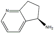 5H-Cyclopenta[b]pyridin-5-aMine, 6,7-dihydro-, (5R)- Struktur