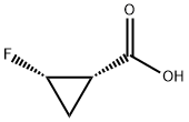 (1S,2S)-2-氟環(huán)丙甲酸 結(jié)構(gòu)式