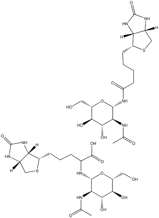 N-GLCNAC-BIOTIN Struktur