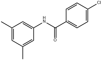 4-chloro-N-(3,5-dimethylphenyl)benzamide Struktur