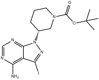 (3R)-1-Boc-3-(4-aMino-3-iodo-1H-pyrazolo[3,4-d]pyriMidin-1-yl)piperidine