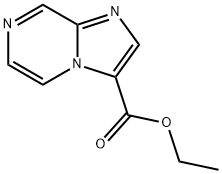 IMidazo [1,2-B] pyrazin-3 - carboxylic acid ethyl ester Struktur