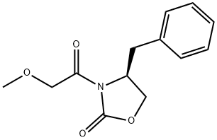 (S)-4-芐基-3-(2-甲氧基乙酰基)惡唑烷-2-酮, 129952-14-3, 結(jié)構(gòu)式