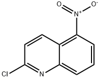 2-Chloro-5-nitroquinoline Struktur