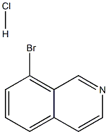 8-BroMoisoquinoline Hydrochloride Struktur