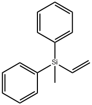 VINYLDIPHENYLMETHYLSILANE Struktur